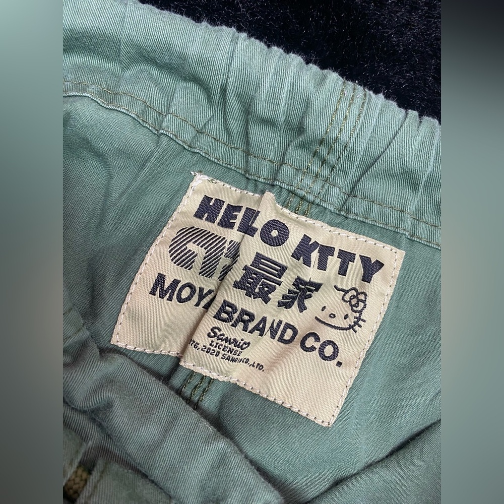 MOYA BRAND x HELLO KITTY Collaboration Jiu Jitsu Gi Military Green RARE K1 - Picture 7 of 10